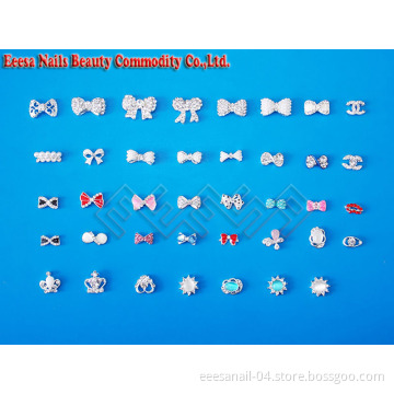3D Metal Nail Art Decorations